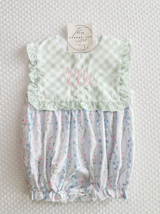Floral Ruffle Bubble