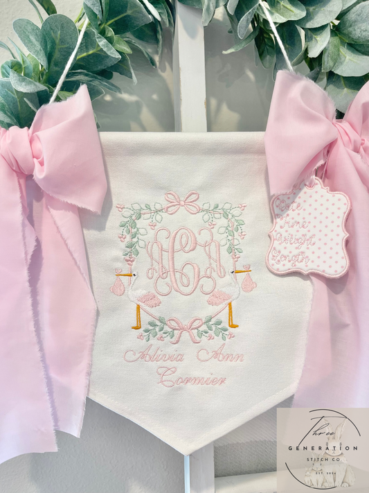 Baby Girl Banner