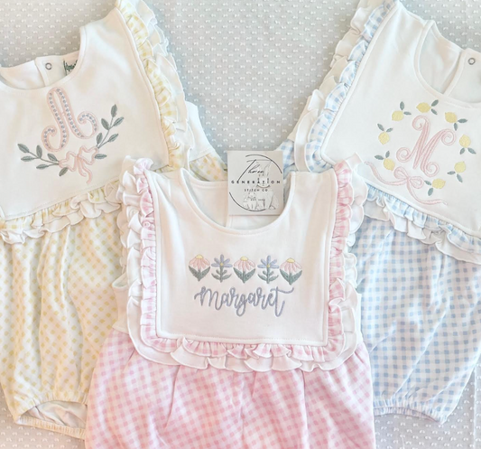 Ruffle Gingham Bubble