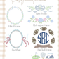 Picot Trim Diaper Set