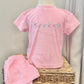 Terry Cloth Short Set (PINK)
