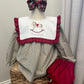 Girls Christmas Bloomer Set