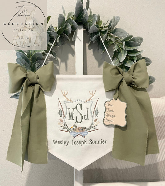 Baby Boy Banner
