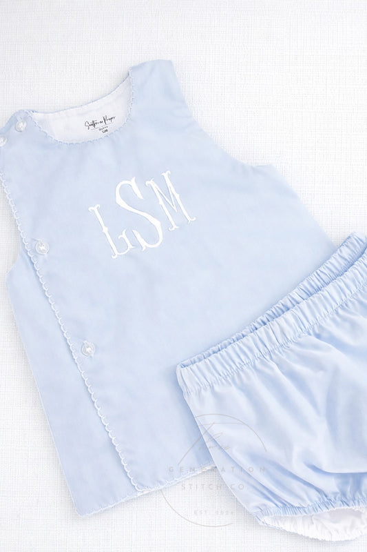 Blue Diaper Set