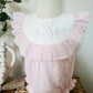 Swiss Dot Ruffle Bubble
