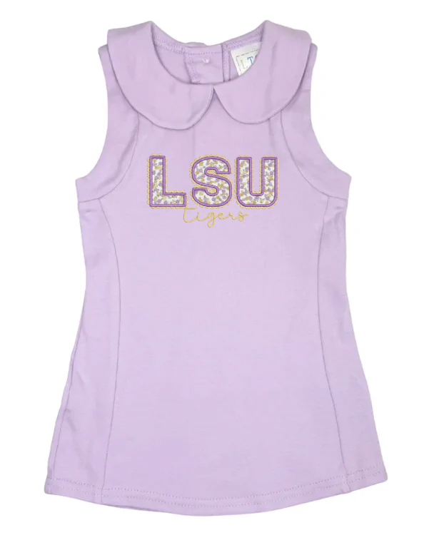 Girls Peter Pan Collar Tennis Dress
