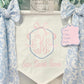 Baby Girl Floral Bow Banner