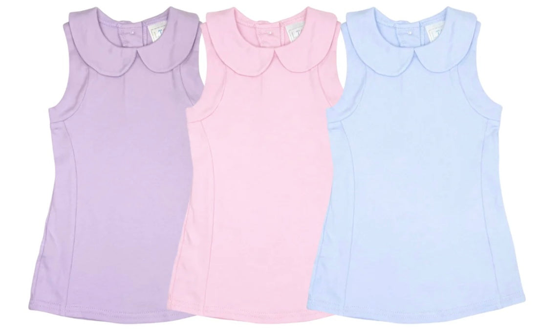 Girls Peter Pan Collar Tennis Dress