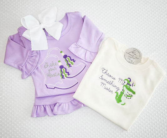 Boys Mardi Gras Shirt 18M