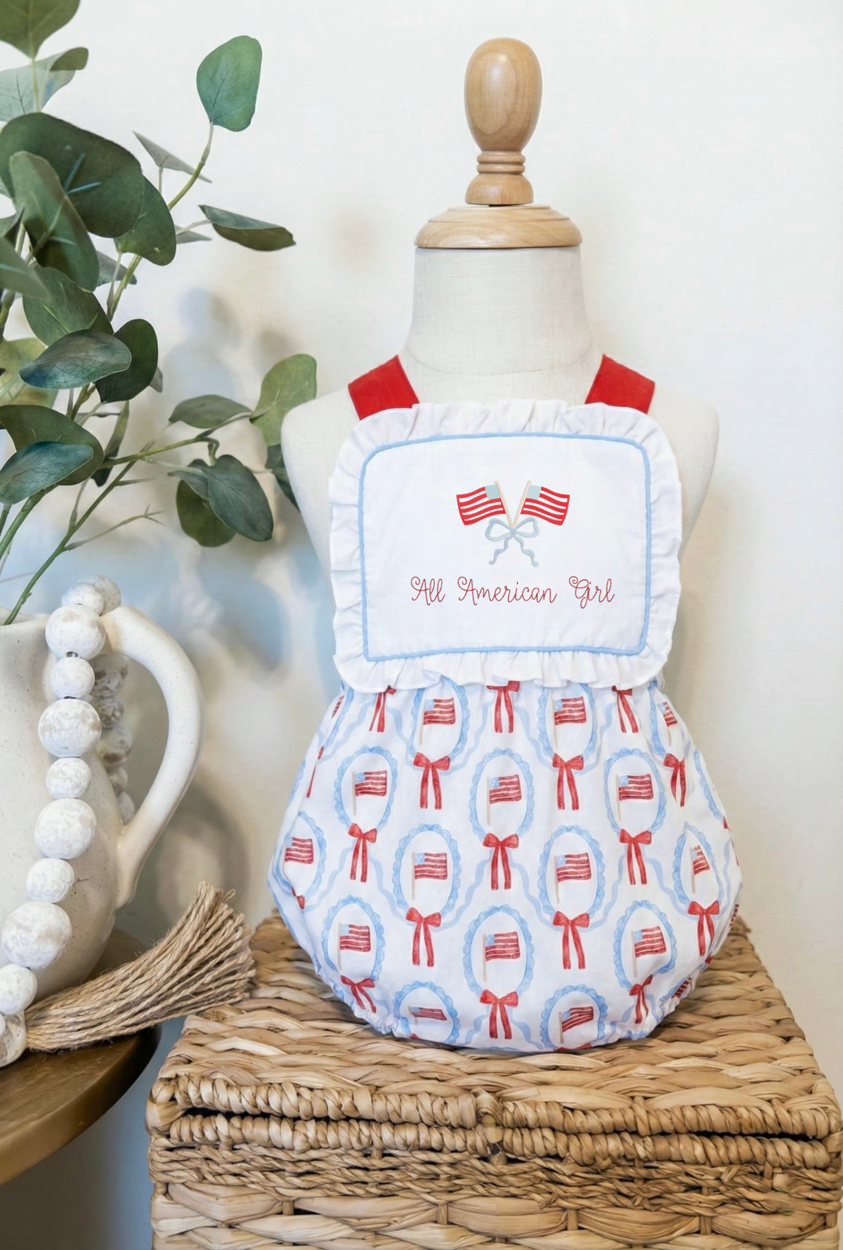 Patriotic Ruffle Bubble