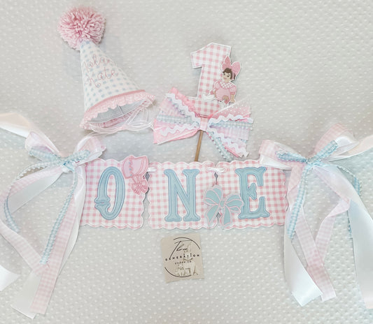 Baby Girl Custom Birthday Bundle