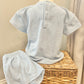Terry Cloth Short Set (BLUE)