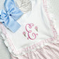 Girls Gingham Summer Ruffle Bubble