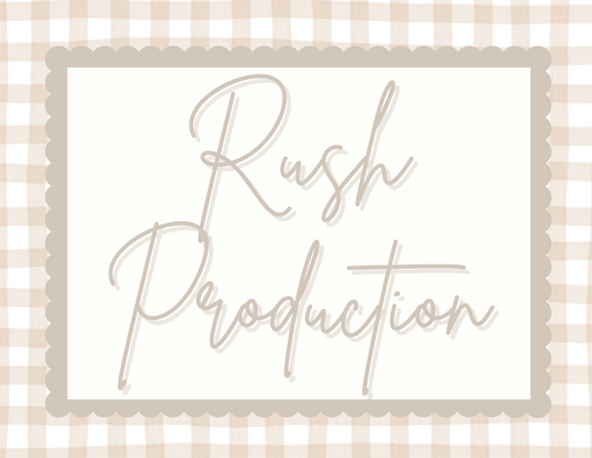 Rush Production Fee