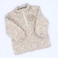 Quilted Quarter Zip (Floral)