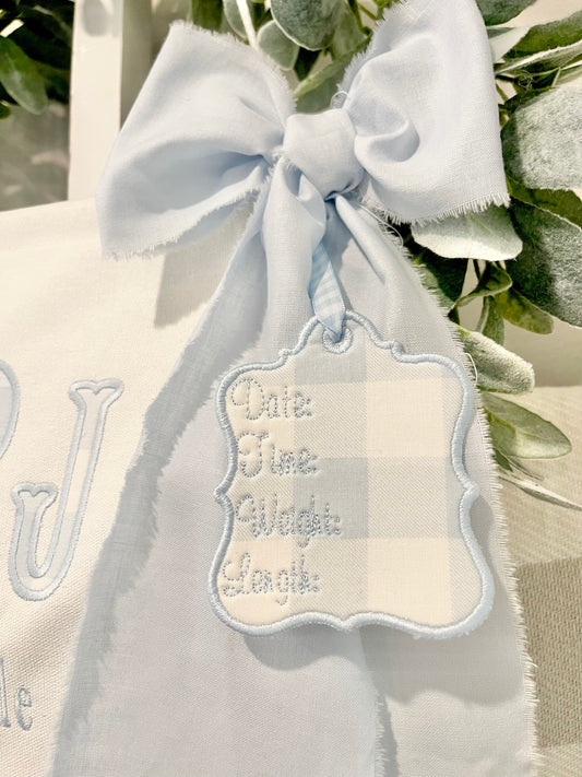 Birth Measurement Tag