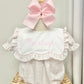 Pink Gingham Ruffle Bubble