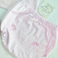 Picot Trim Diaper Set