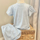 Terry Cloth Short Set (BLUE)