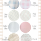 Baby Bassinet Name Card