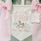 Baby Girl Rocking Horse Banner