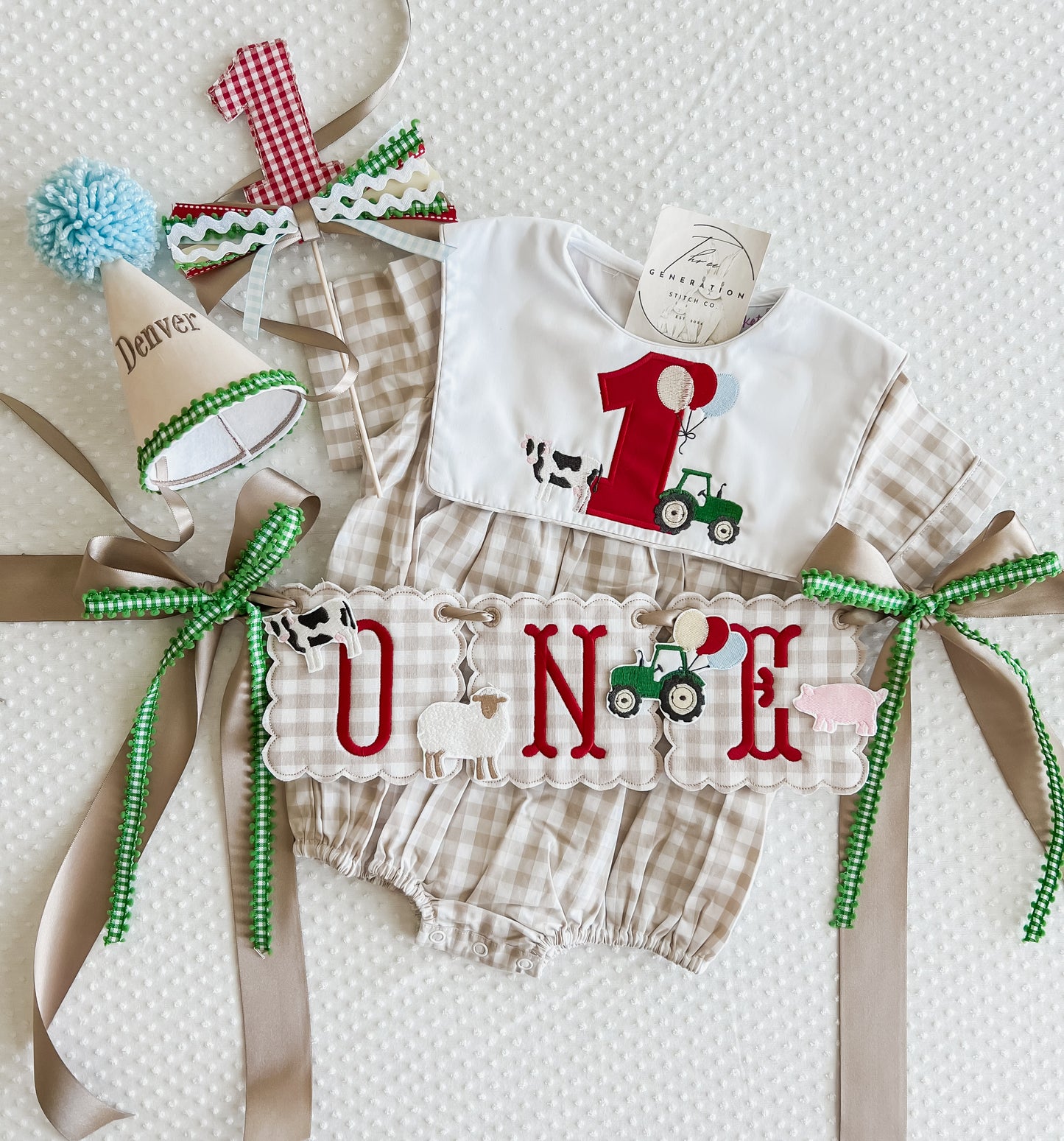 Baby Boy Custom Birthday Bundle