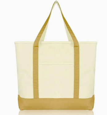 Tan Tote Bag
